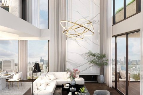 Дуплекс в Бангкоке, Таиланд с 4 спальнями  № 104210 - фото 2