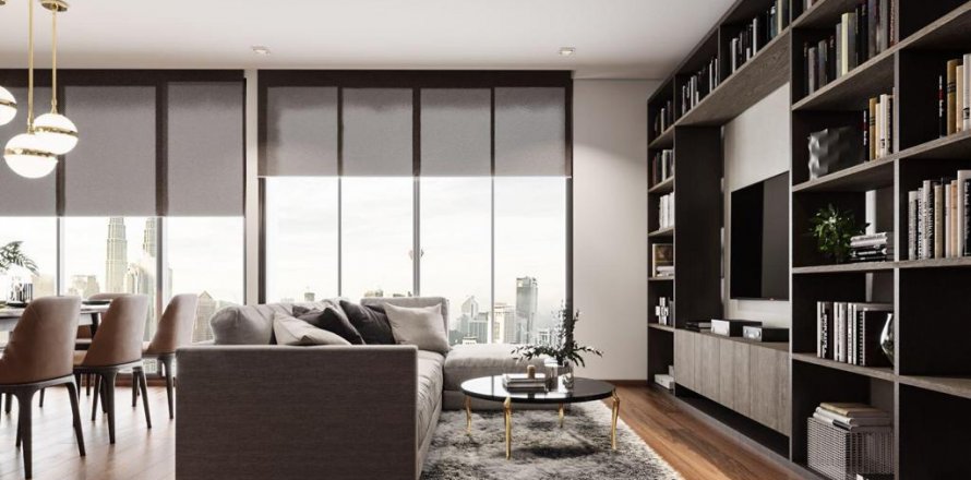 Condo in Khlong Toei, Bangkok, Thailand, 2 bedrooms  № 123782