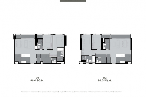 Condo à Bang Kho Laem, Bangkok, Thaïlande, 2 chambres  № 123785 - photo 4