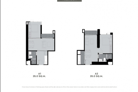 Кондоминиум с 1 спальней в Банг-Кхо-Лаеме, Бангкок, Таиланд № 123783 - фото 9