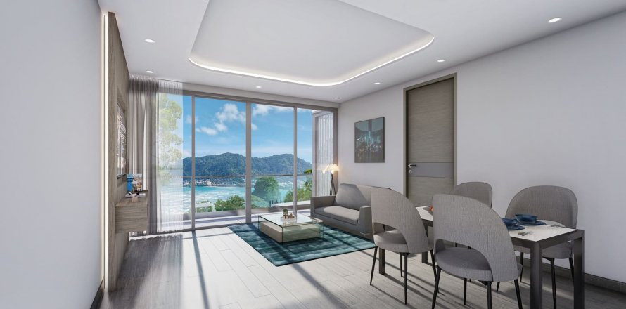 Квартира в Coral Beach Oceanview Resort Patong, Кату, Таиланд с 3 спальнями № 133265