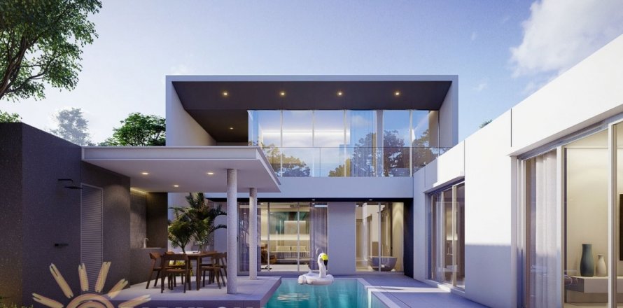 Вилла в Раваи, Таиланд с 3 спальнями  № 124274