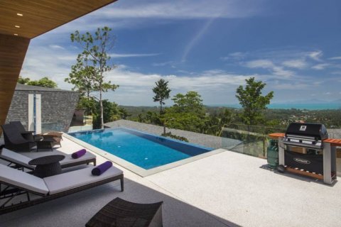 Вилла в Самуи, Таиланд с 4 спальнями  № 132497 - фото 1