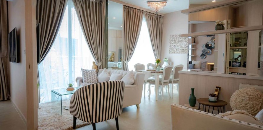 Квартира в Паттайе, Таиланд с 3 комнатами  № 123248