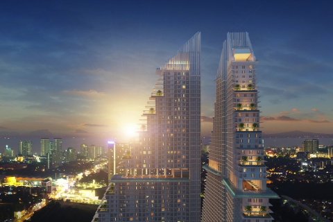 Квартира в Паттайе, Таиланд с 3 комнатами  № 123248 - фото 10