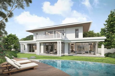 Вилла в Хуа Хине, Таиланд с 3 спальнями  № 124786