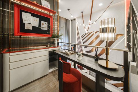 Дуплекс в Дин Даенге, Бангкок, Таиланд с 1 спальней  № 105009 - фото 9