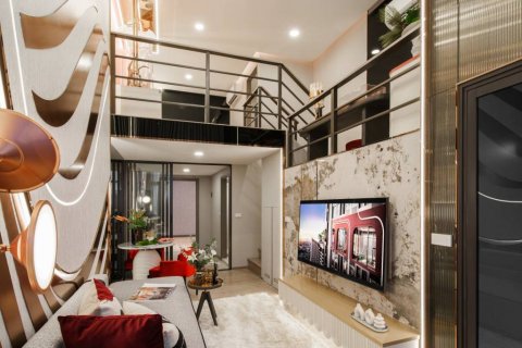 Дуплекс в Дин Даенге, Бангкок, Таиланд с 1 спальней  № 105009 - фото 3