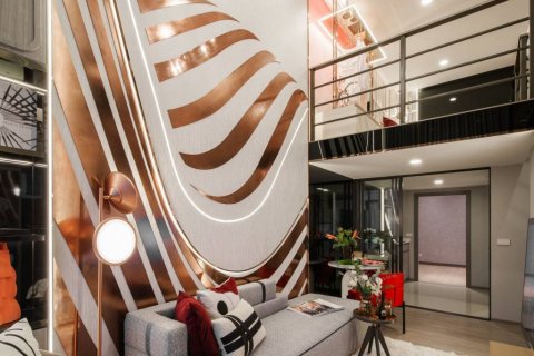 Дуплекс в Дин Даенге, Бангкок, Таиланд с 1 спальней  № 105009 - фото 4