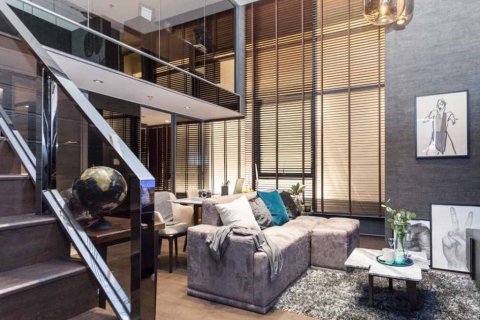 Лофт в Бангкоке, Таиланд с 1 спальней № 104218 - фото 2