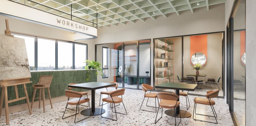 Appartement à Supalai Parc Ekkamai-Pattanakarn, Suan Luang, Bangkok, Thaïlande 2 chambres № 133216