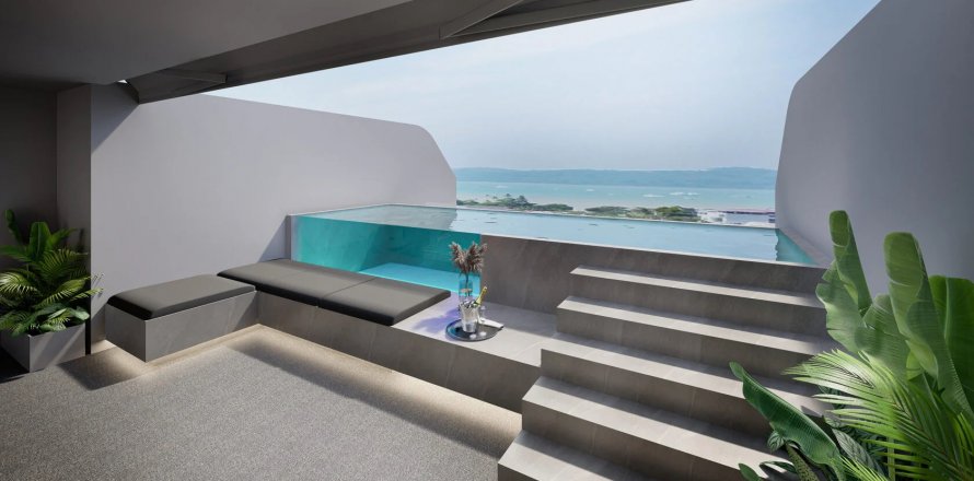 Кондоминиум с 2 спальнями в Раваи, Таиланд в Next Point Condominium № 130191