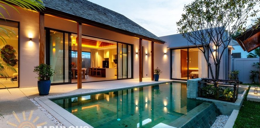 Вилла в Пхукете, Таиланд с 3 спальнями  № 124346