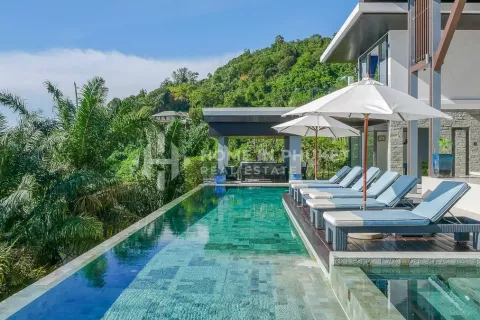 Дом в Камале, Таиланд с 6 спальнями  № 131237 - фото 13