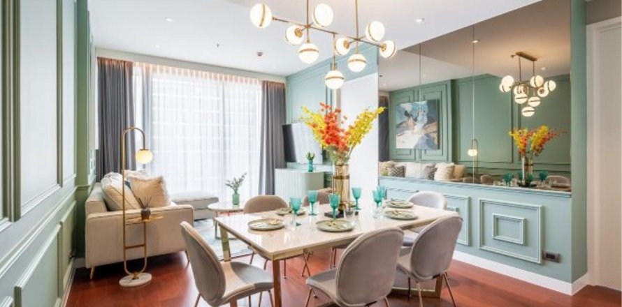 Кондоминиум с 2 спальнями в Ваттхане, Бангкок, Таиланд № 123687