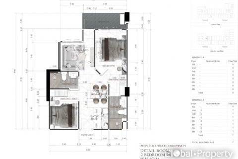 Condo à Pattaya, Thaïlande, 2 chambres  № 125763 - photo 27