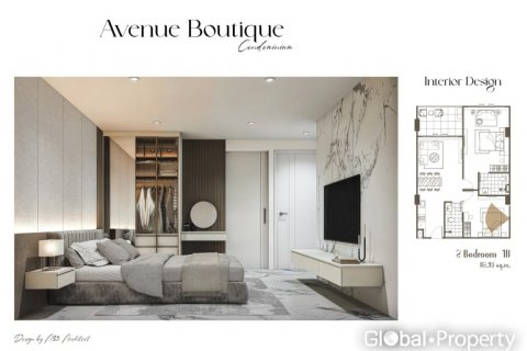 Condo à Pattaya, Thaïlande, 2 chambres  № 125763 - photo 22