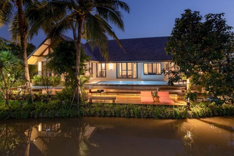 Вилла в Чиангмае, Таиланд с 5 спальнями  № 126308 - фото 25