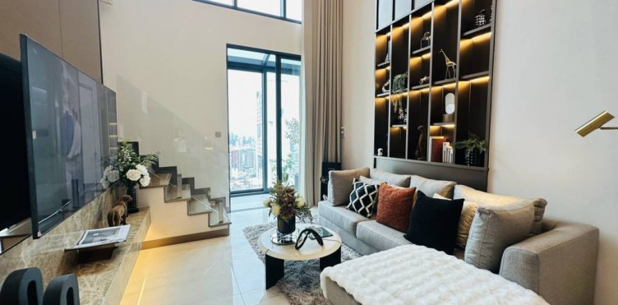 Дуплекс в Бангкоке, Таиланд с 3 спальнями  № 100924