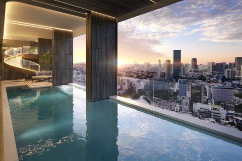 Кондоминиум с 1 спальней в Патхум Ване, Бангкок, Таиланд № 126426 - фото 3