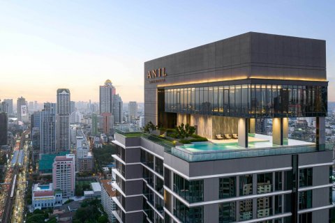 Condo à Bangkok, Thaïlande, 2 chambres  № 126430 - photo 1