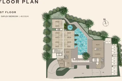 Apartment in Phuket, Thailand 1 bedroom № 107494 - photo 26