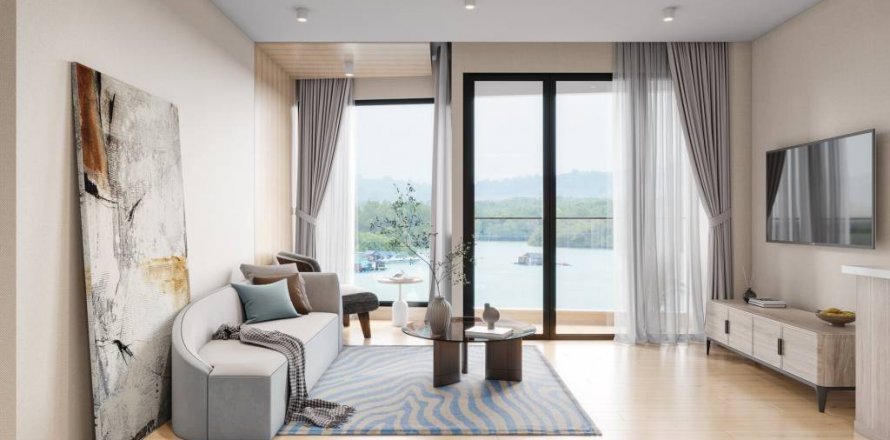 Кондоминиум с 2 спальнями в Банг Тао, Таиланд № 85696