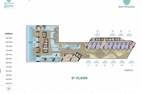 Студия в Паттайя, Таиланд № 123255 - фото 18