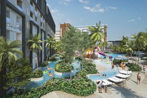 Квартира в Паттайе, Таиланд с 2 комнатами № 123254 - фото 12