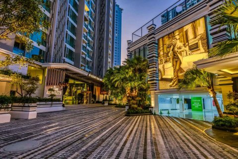 Квартира в Паттайе, Таиланд с 2 комнатами  № 123251 - фото 12