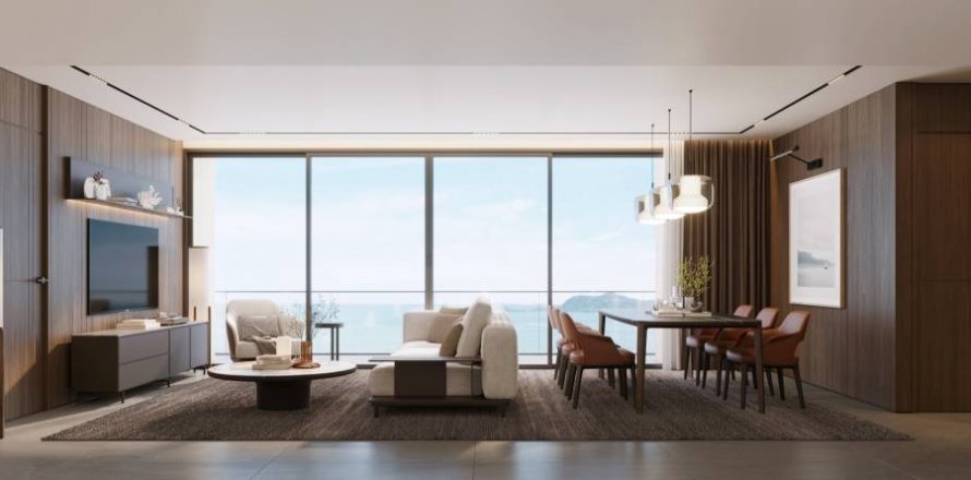 Condo à Sattahip, Thaïlande, 3 chambres  № 104243