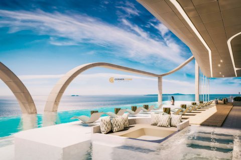 Кондоминиум с 1 спальней на Пляж Джомтьен, Паттайя, Таиланд № 119419 - фото 18