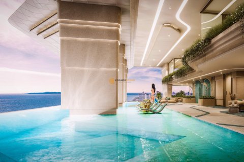 Кондоминиум с 1 спальней на Пляж Джомтьен, Паттайя, Таиланд № 119419 - фото 10