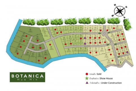 Дом в Хуа Хине, Таиланд с 3 спальнями  № 125119 - фото 2