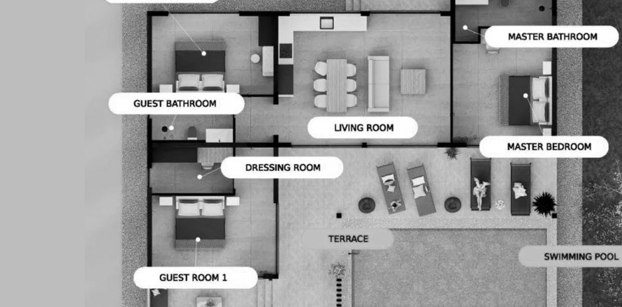 ЖК Dolce Vita в Сураттхани, Таиланд № 130484 - фото 1