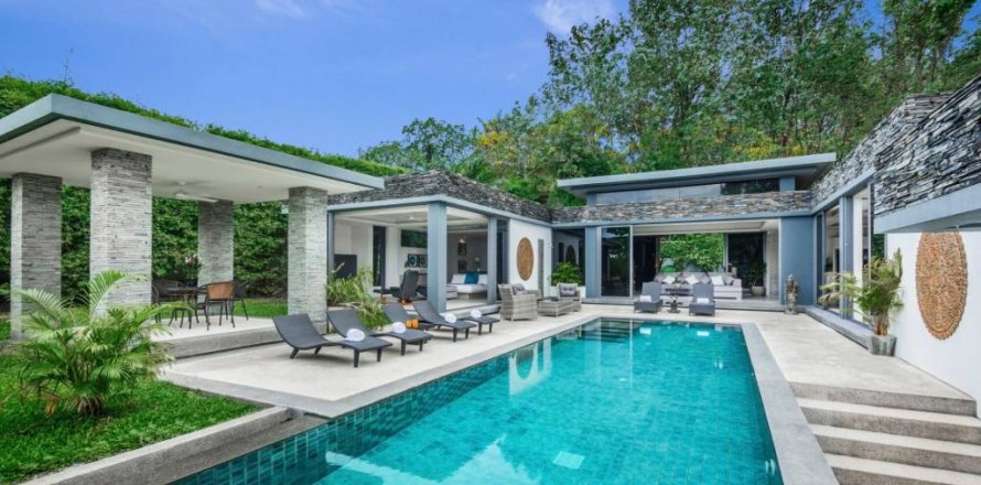 Вилла в Банг Тао, Таиланд с 4 спальнями  № 100115