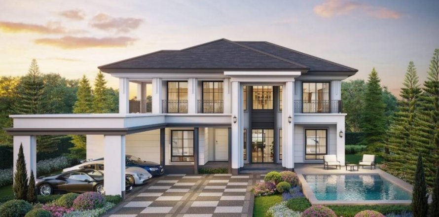 Maison à Bangkok, Thaïlande 4 chambres № 100583