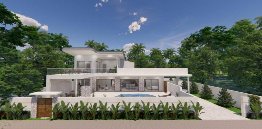 Вилла в Самуи, Таиланд с 4 спальнями  № 120611