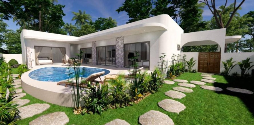 Вилла в Самуи, Таиланд с 4 спальнями № 120608