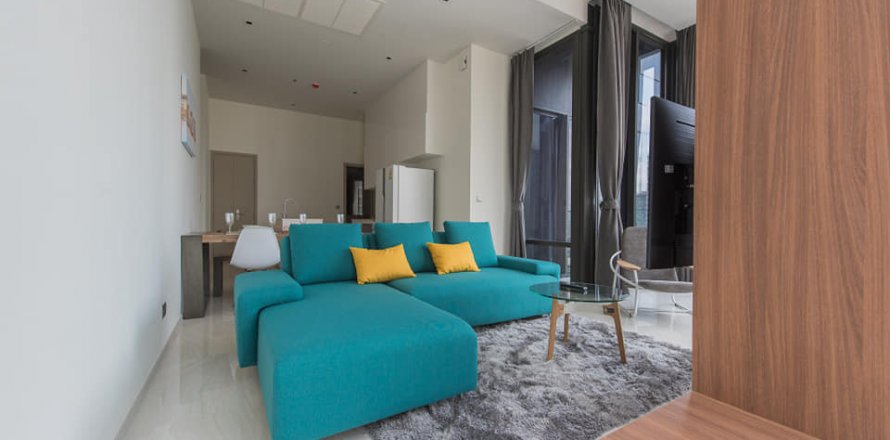 Condo à Yan Nawa, Bangkok, Thaïlande, 2 chambres  № 143653