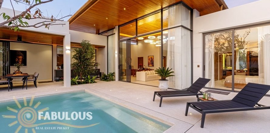 Вилла в Пхукете, Таиланд с 4 спальнями № 82234
