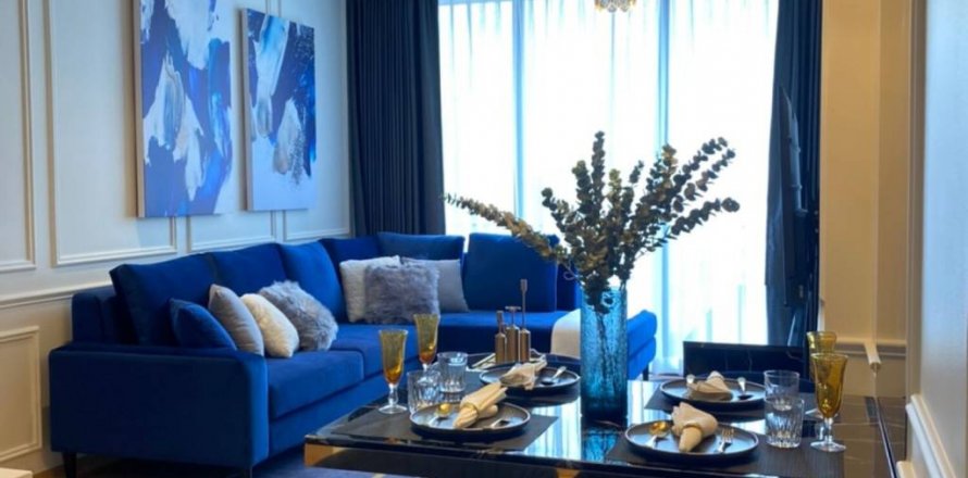 Condo à Bangkok, Thaïlande, 2 chambres № 124508