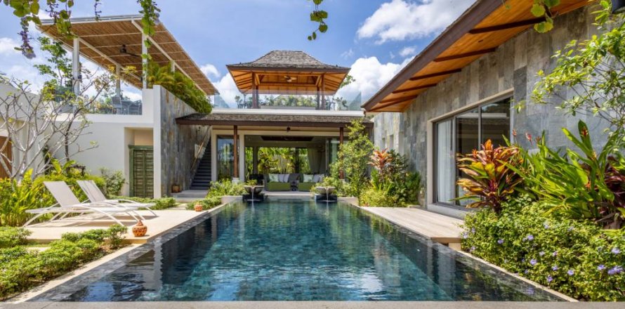 Вилла в Банг Тао, Таиланд с 3 спальнями  № 124507