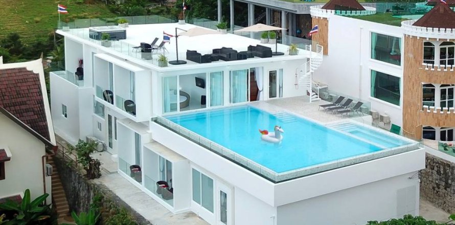 Вилла в Кату, Таиланд с 5 спальнями № 104195