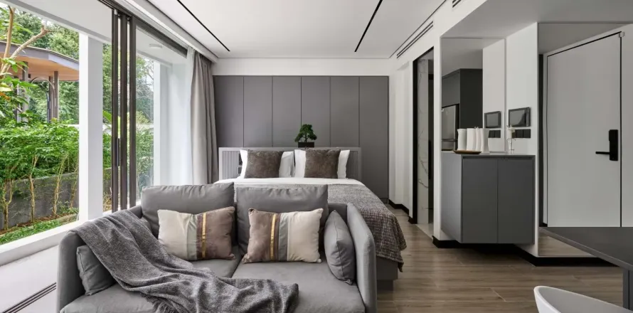 Студия в кондо в Раваи, Таиланд № 120754