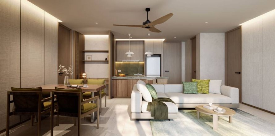 Кондоминиум с 2 спальнями в Банг Тао, Таиланд № 125978