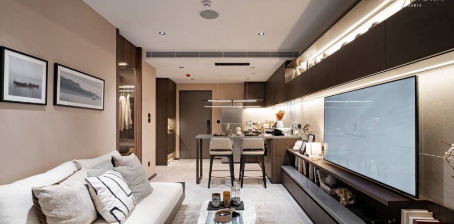 Condo in Sattahip, Thailand, 1 bedroom  № 104302