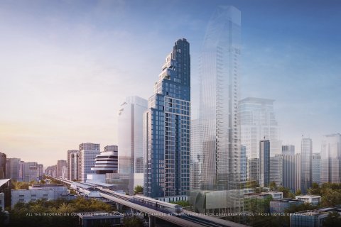 Кондоминиум с 1 спальней в Ваттхана, Бангкок, Таиланд № 126403 - фото 1
