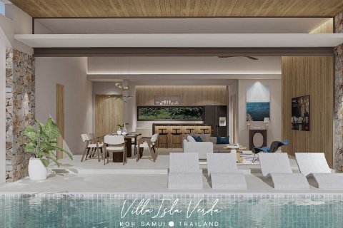 Дом в Самуи, Таиланд с 3 спальнями  № 130648 - фото 2