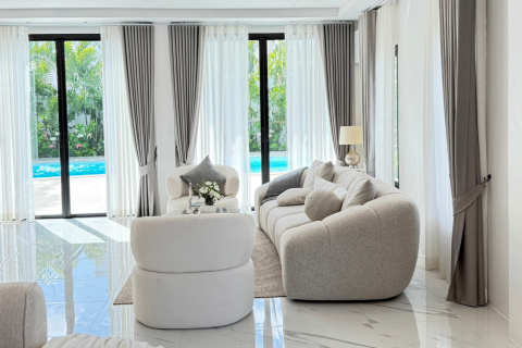 Вилла в Банг Тао, Таиланд с 4 комнатами № 79467 - фото 8